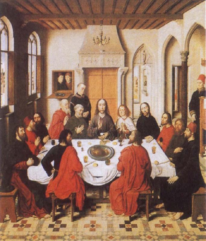 Dieric Bouts The Last Supper Norge oil painting art
